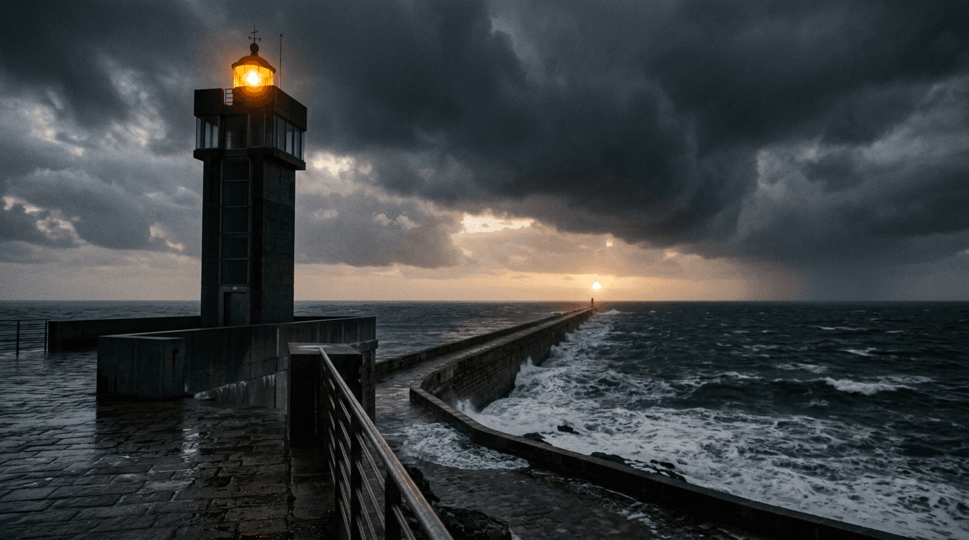 The storm gathering — six warning patterns converging on the market